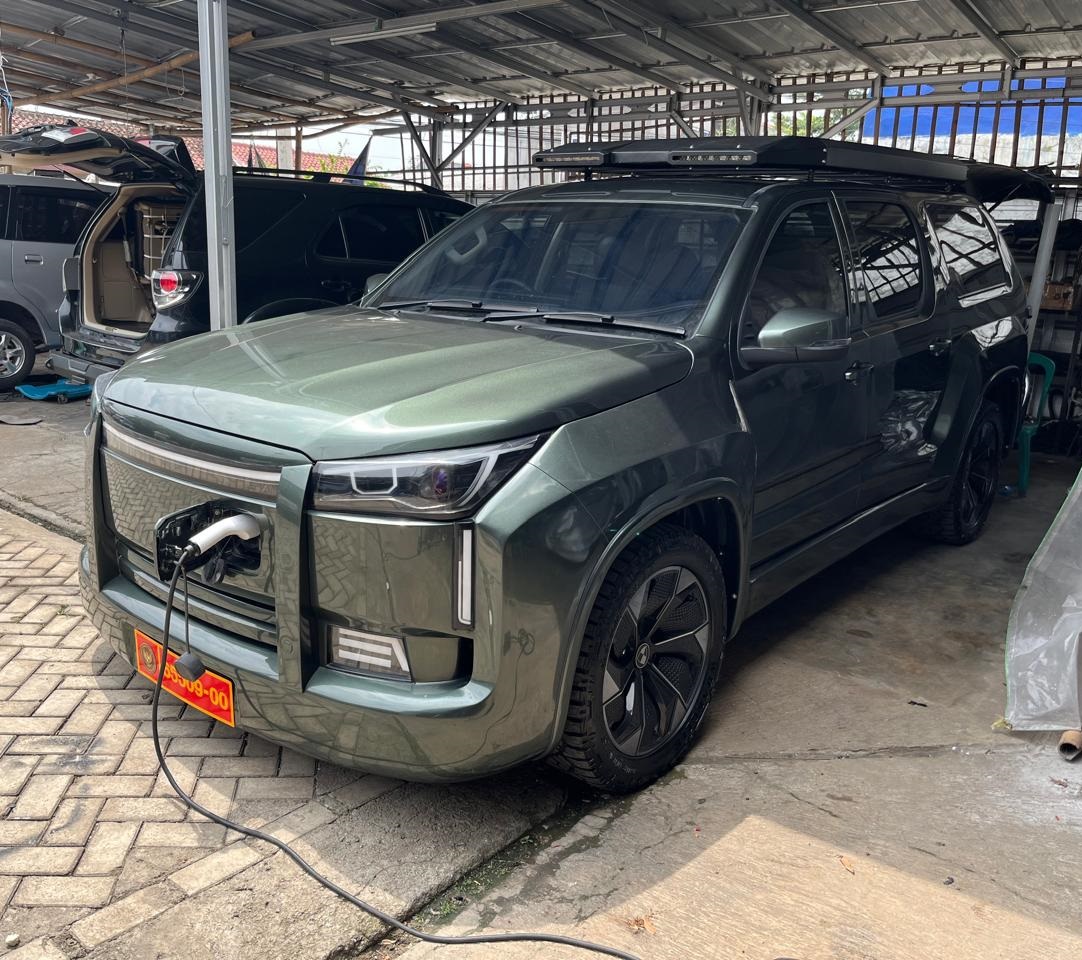 Satria-EV 2026 - Hasil Produk PT Indomotor Teknologi Elektrik untuk Mobil Militer